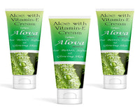 Alova cream Face moisturizer and Brighting Cream (pack of 3) 30gm Each