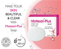 Motesol Plus Soap (Pack of five) 75 gm