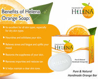 Helena Orange Natural and Handmade Soap