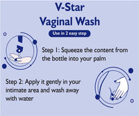 V Star Expert Hygiene Intimate Vaginal Wash For Women 100 ml