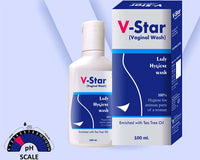 V Star Expert Hygiene Intimate Vaginal Wash For Women 100 ml