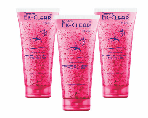 Ek-Clear Face Wash for Men & Women (Pack of 3 )