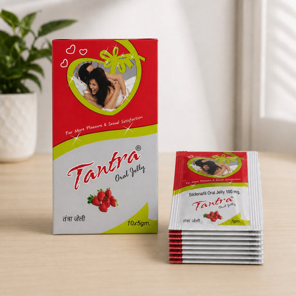 Tantra Oral Jelly 100mg – Strawberry Flavour